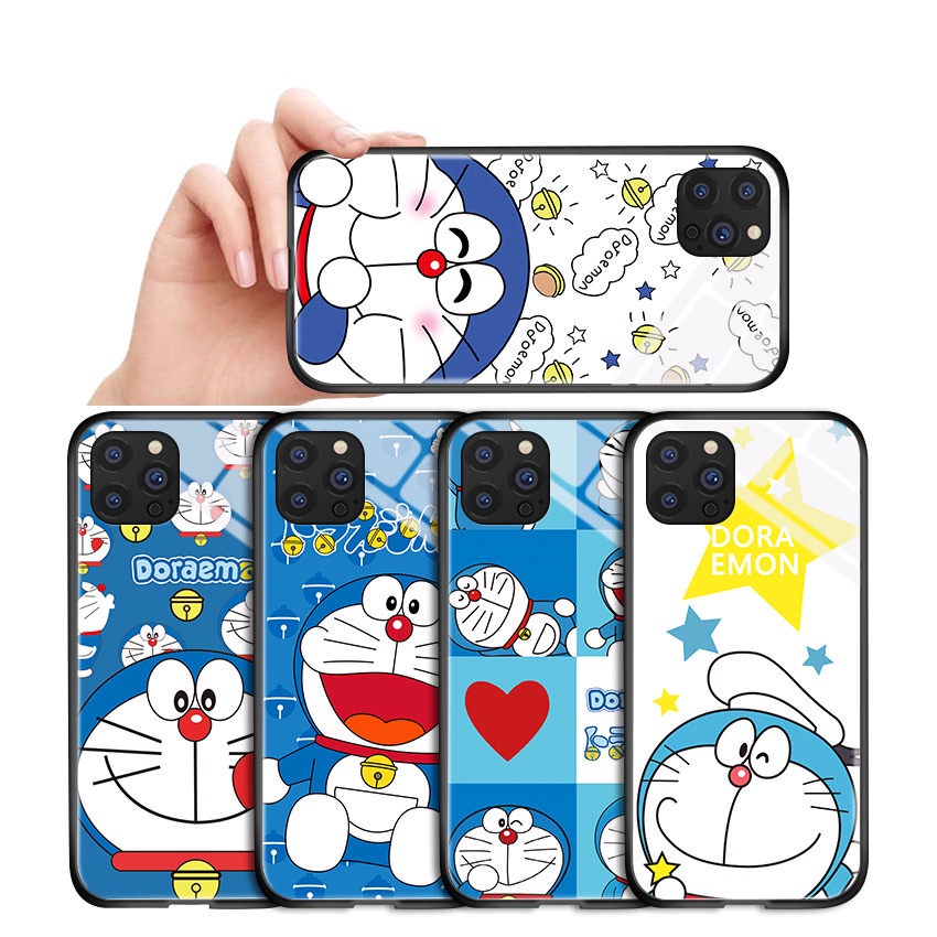 สําหรับ OPPO Reno6 Pro 6 Lite 6Z 7 Pro 7 Lite 7 SE 7Z 8 Lite 8 Pro 8T 8Z น่ารัก Doraemon ออกแบบ Hard