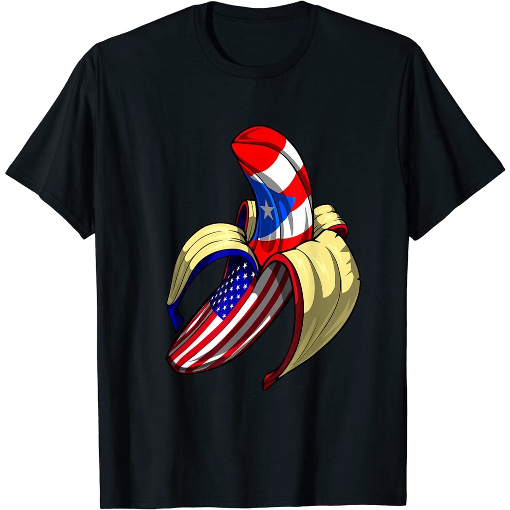 Puerto Rico Usa Flag Puerto Rican American Great เสื้อยืด