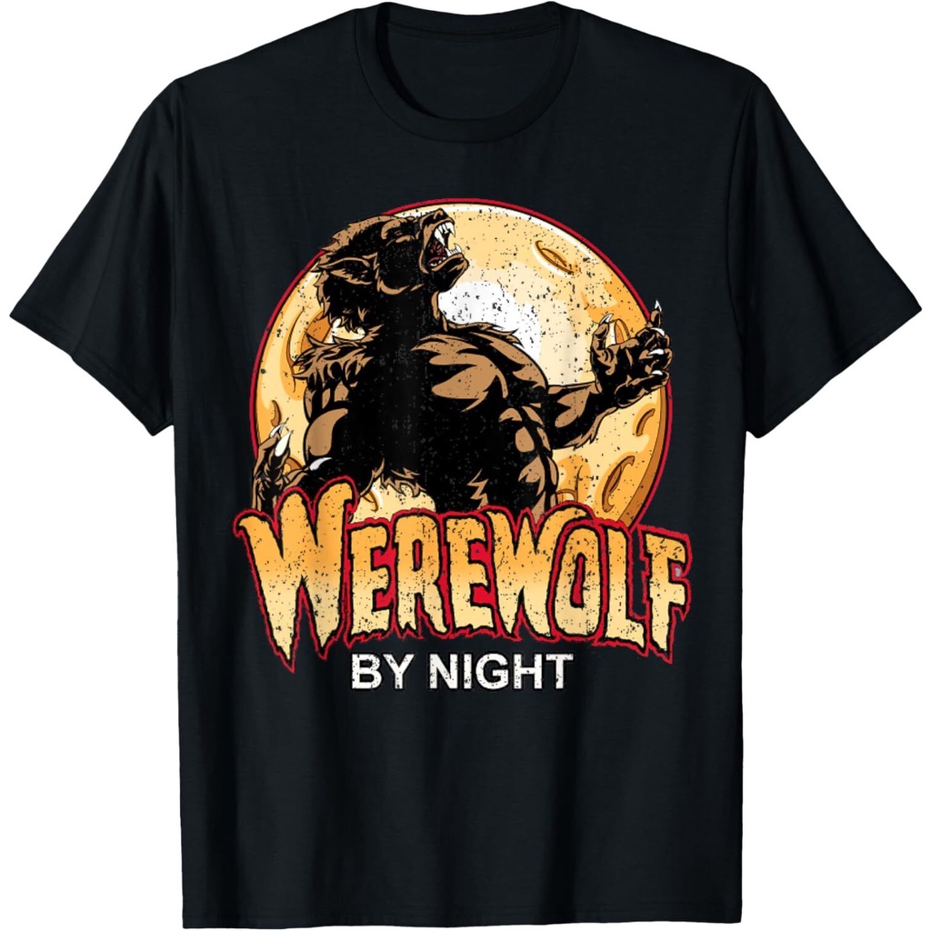 เสื้อยืด Vintage Werewolf By Night