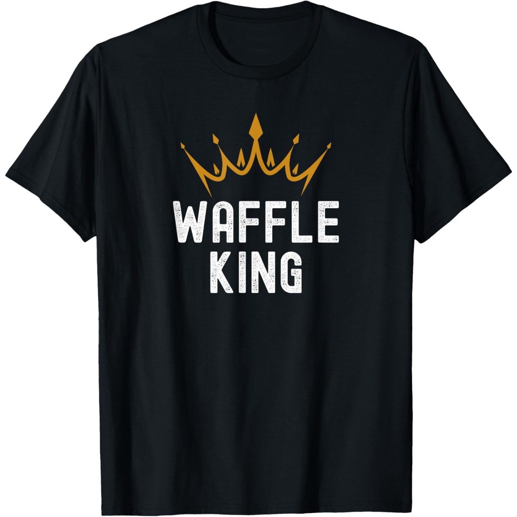 เสื้อยืด Waffle King Funny Waffle Lover Waffle King