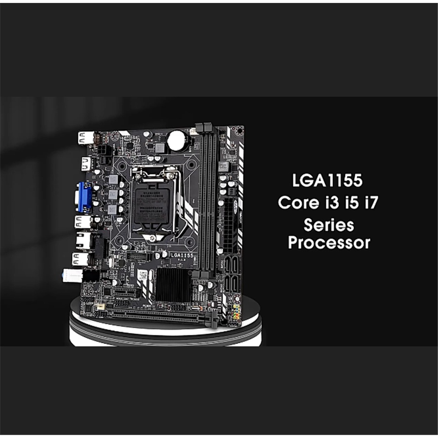 เมนบอร์ด LGA 1155 สําหรับ Intel Core i7/ i5/ i3 /Pentium/Celeron LGA1155 DDR3