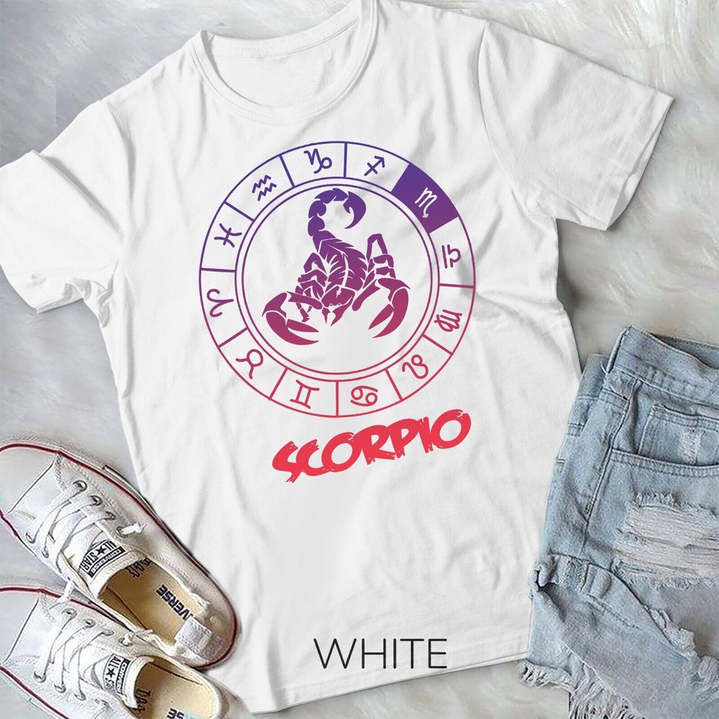 Scorpion Men Zodiac Sign Scorpio เสื้อยืด Unisex