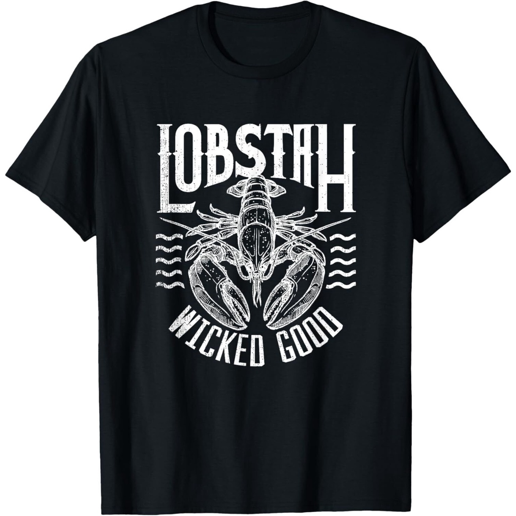 Wicked Good Lobstah Funny Maine Boston Cape Lobster เสื้อยืด