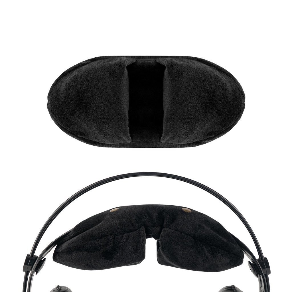 Geekria Velour ที่คาดผมเข้ากันได้กับ AKG K701, AUNE AR5000, HIFIMAN Arya, หูฟัง Sennheiser Momentum 