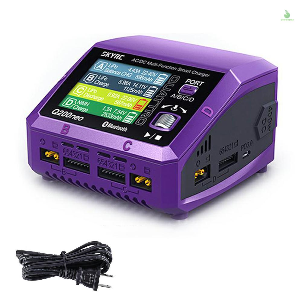 (ของเล่นร้อน) SkyRC Q200neo LiPo Battery Balance Charger Discharger AC200W DC400W 10A สําหรับ 1-6S L
