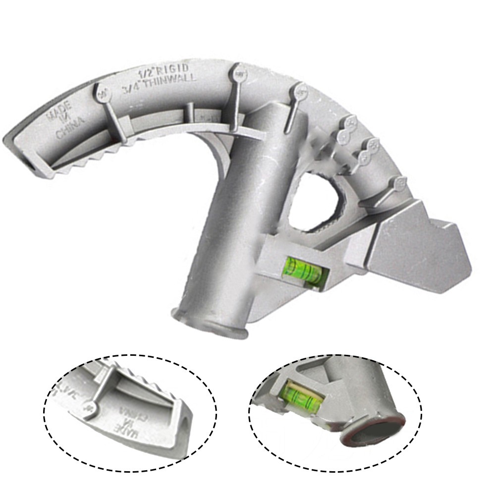 1 ชิ้น Conduit มือ Bender เครื่องมือคู่มือดัดหัวอลูมิเนียมสําหรับ EMT Conduit ท่อ