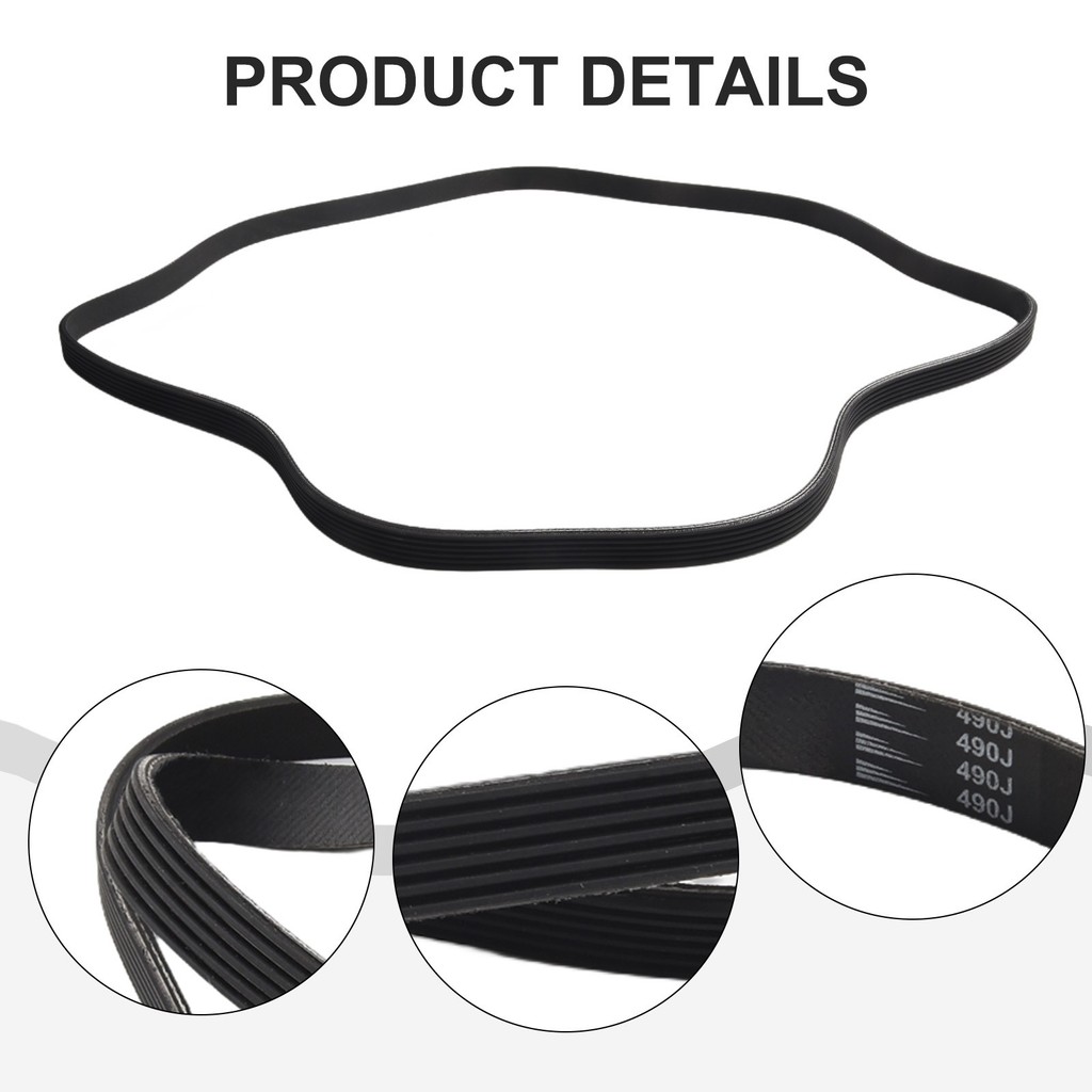 [FDH]6PJ490 7PJ490 สายพานไดรฟ์เมตริกสําหรับอิมพีเรียลสําหรับเครื่องตัดหญ้า Sovereign