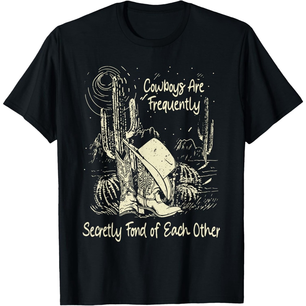 Cowboys Arequencetly, Secretly Fond Of Each เสื้อยืดวัวอื่นๆ