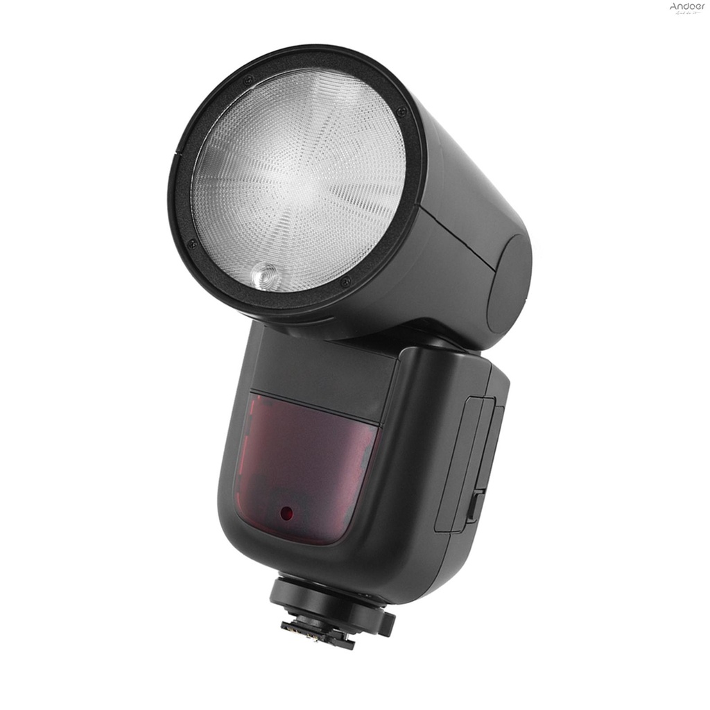 Professional กล้องแฟลช Speedlite Speedlight หัวกลมไร้สาย 2.4G Fresnel ซูมสําหรับ a7RII a7R a58 a99 I