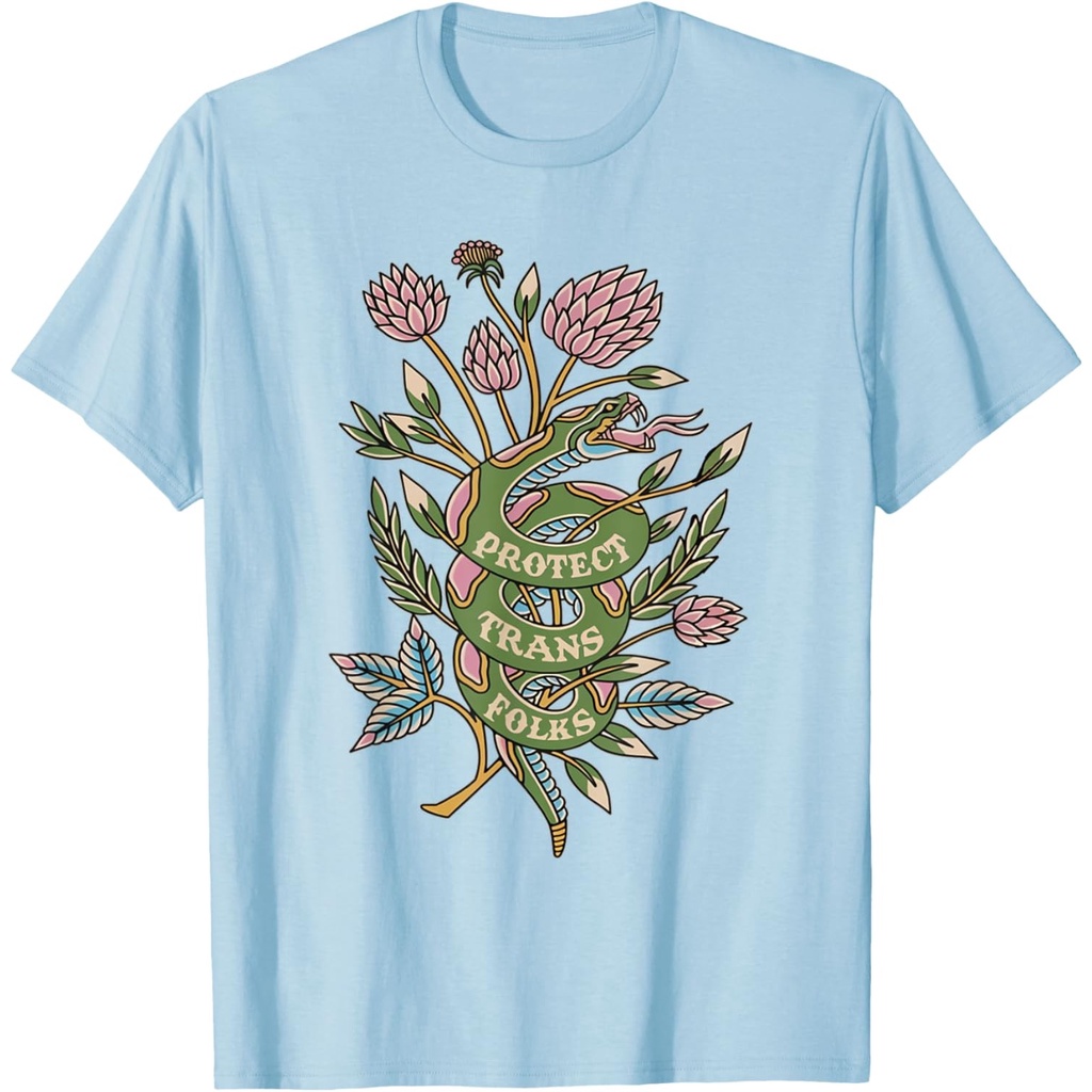 Retro Protect Trans Folks Protect Trans Rights Human Rights T-Shirt