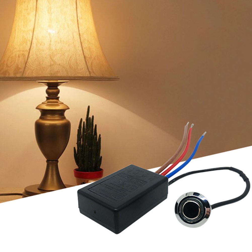 Ld-600s 3-Way Finger Touch Dimmer สําหรับโคมไฟ 3-25W 120V LED Touch Switch