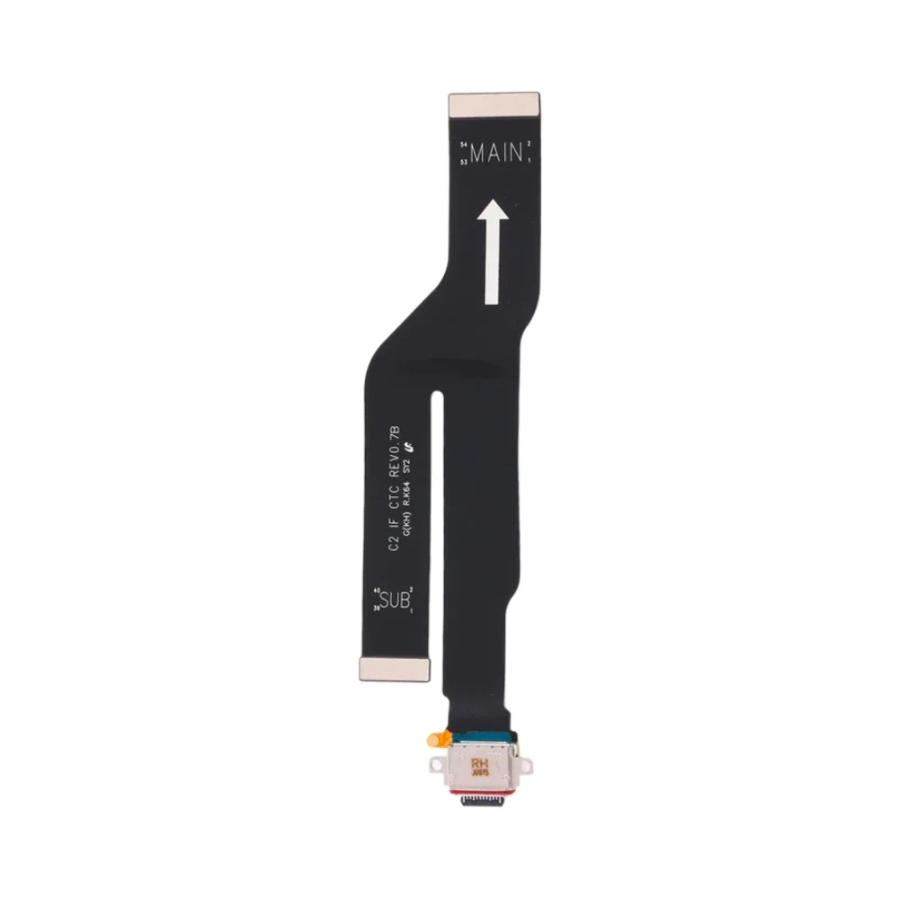 USB ชาร์จพอร์ต Dock Connector Flex สายสําหรับ Samsung Galaxy หมายเหตุ 20 Ultra 5G N986 Galaxy หมายเห