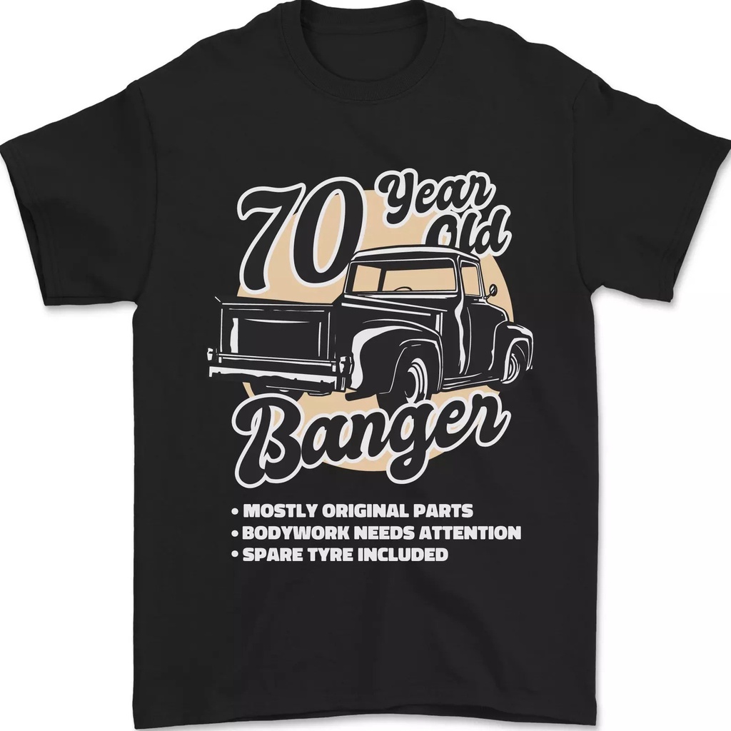 70 ปี Banger Birthday 70Th Year Old Mens เสื้อยืด