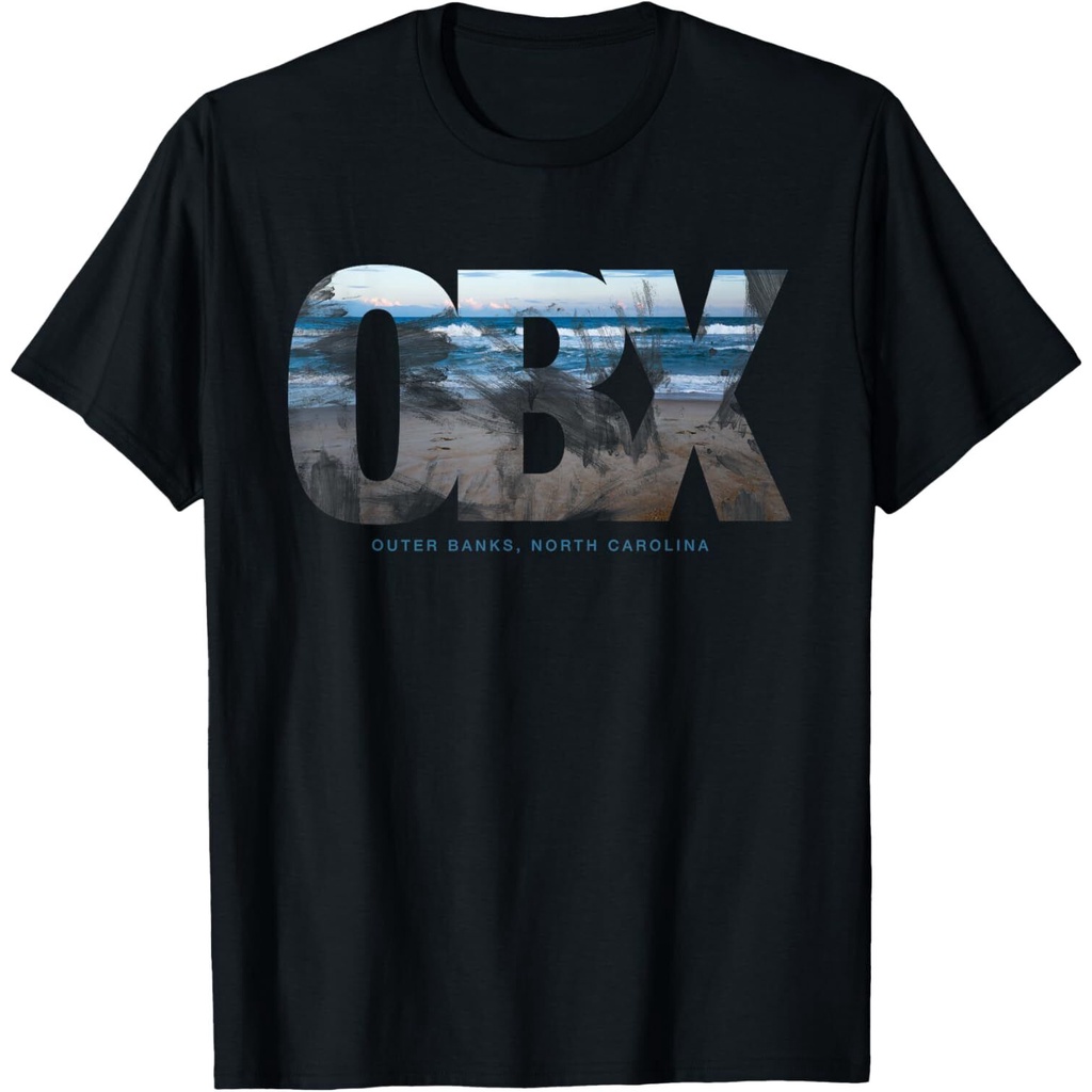 Rja: เสื้อยืด Obx Outer Banks North Carolina