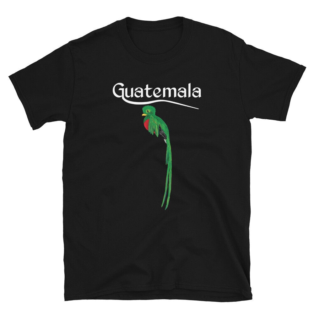 Guatemala Quetzal เสื้อ Chapin Maya Guate Antigua Tikal Coban Tradicional