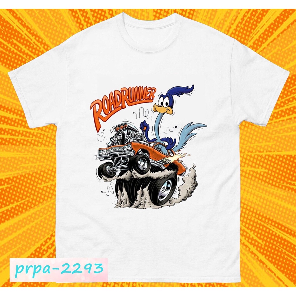 Plymouth Road Runner เสื้อยืด Rat Fink Art เสื้อ