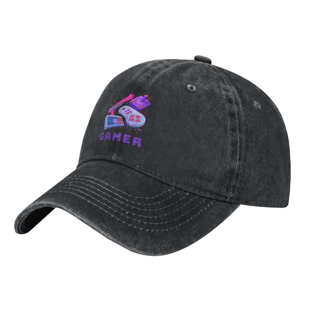 คุณภาพดี Gamer วิดีโอเกม Gamer Gameboy Nintendo Atari Fashion Cap