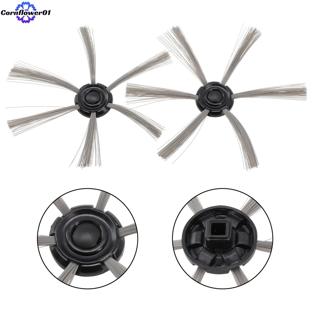 [COFW] แปรงด้านข้าง 2 ชิ้นสําหรับอุปกรณ์เสริมทดแทนเครื่องดูดฝุ่น Isweep S320