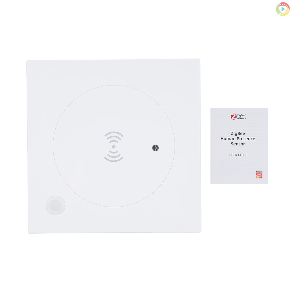 Human Presence Sensor ZigBee Presence Sensor Body Motion Fast Speed Detector 24GHz Radar ความถี่ตรวจจับความสว่าง Human Presence None Status ใช้ Tolo403