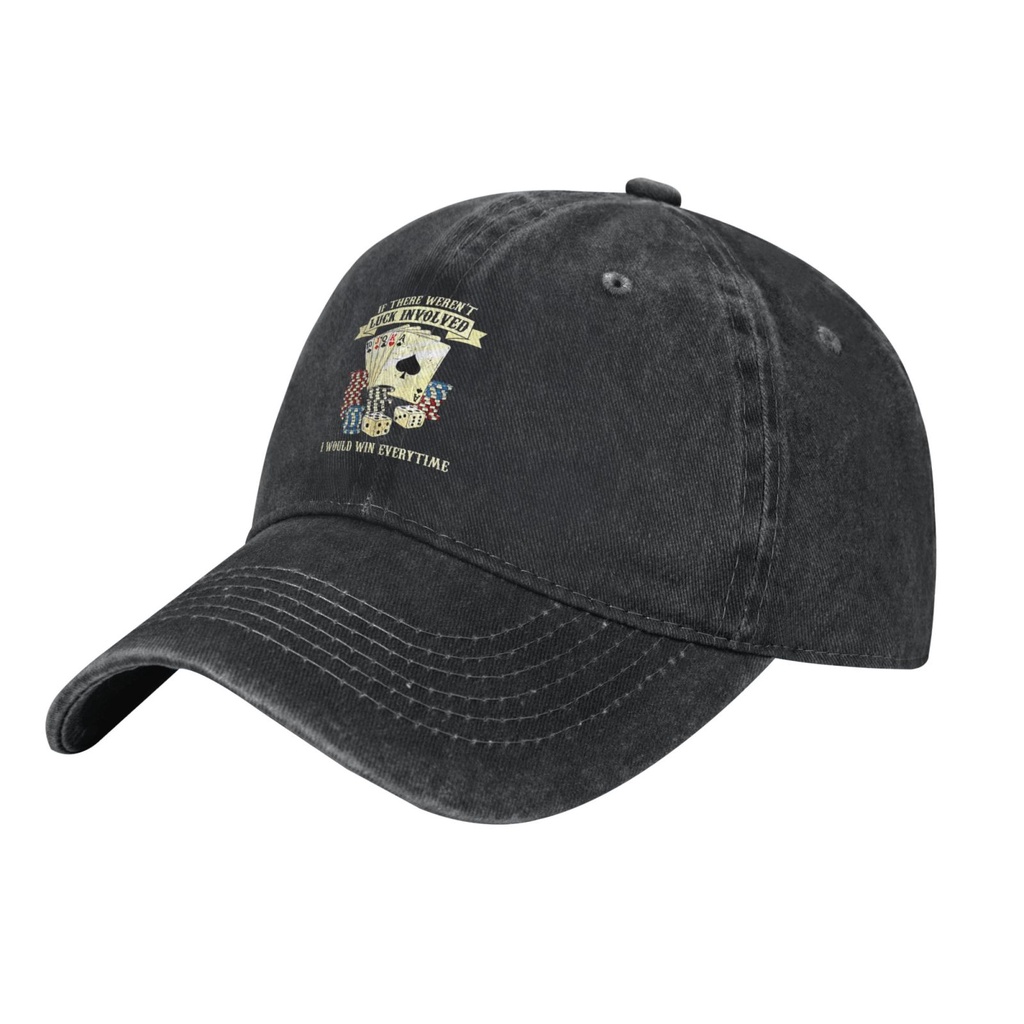 Good Quality Poker Card Player Texas Holdem Face Essential Fashion Cap