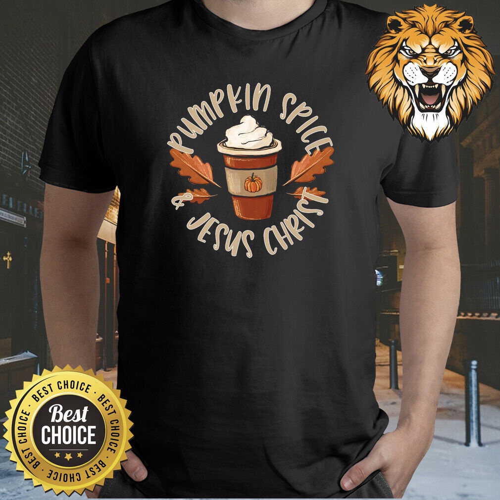 Love In Faith Pumpkin Spice Faith Graphic Christian T Shirt