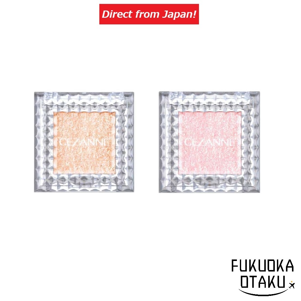 CEZANNE อายแชโดว์เนื้อชิมเมอร์ 01 Moon Gem / 02 Sakura Prism 【ส่งตรงจากญี่ปุ่น】