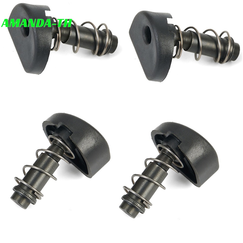 (AMANDA) 4 ชุดปุ่มล็อคเครื่องบดอะไหล่สีดําสําหรับ 9523NB Power Tool (APRIL)