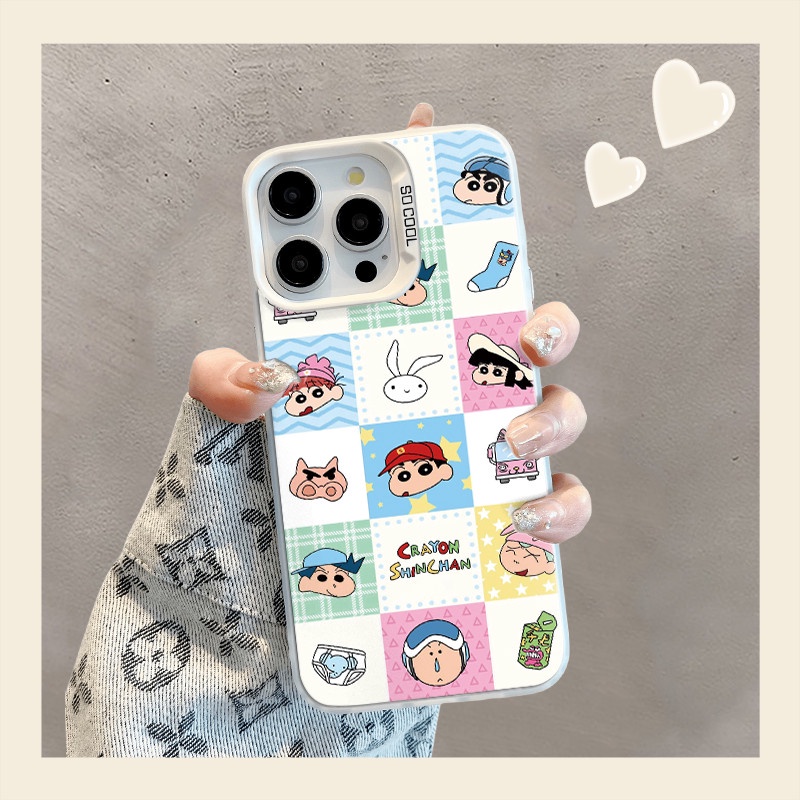 เคส Shinchan สำหรับ Vivo Y17 Y12 Y12S Y30 Y7S Y50 Y100 S10 S10E V23E V23 V25 V27 V29 X60 X70 X80 X90