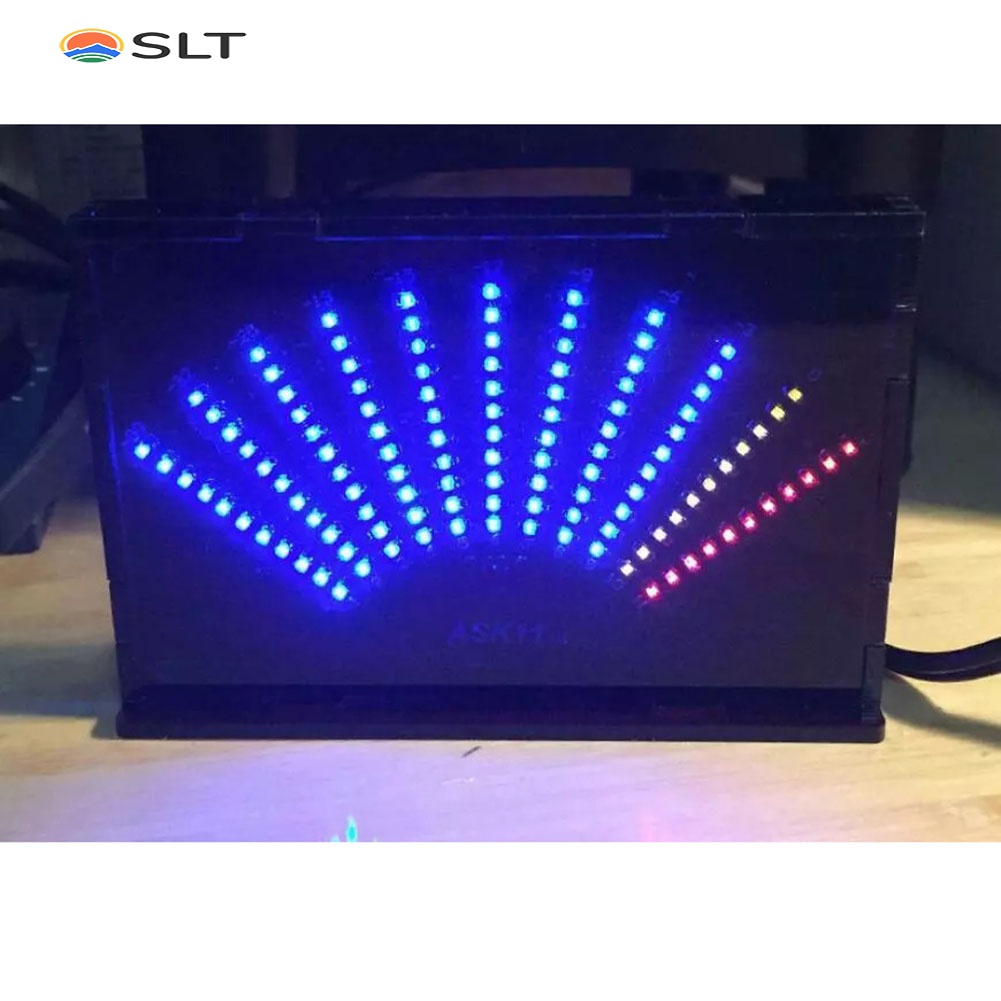 SLT HOTASK11 LED Music Audio Spectrum VU Meter Level Indicating Sound Display