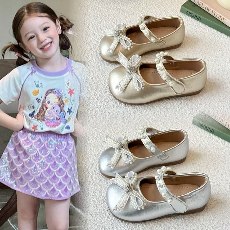 รองเท้าหนังระบายอากาศสำหรับนักเรียนสไตล์แฟชั่น