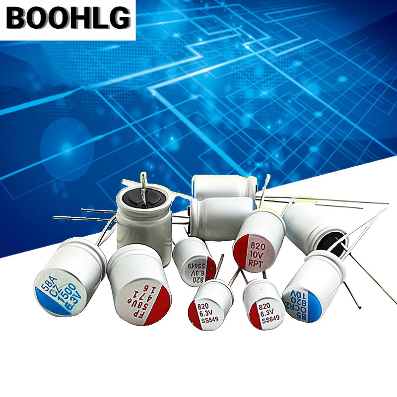 10PCS 100UF 270UF 330UF 470UF 560UF 680UF 820UF 1000UF 1200UF 2.5V 4V 6.3V 10V 16V ใหม่เมนบอร์ดกราฟิ