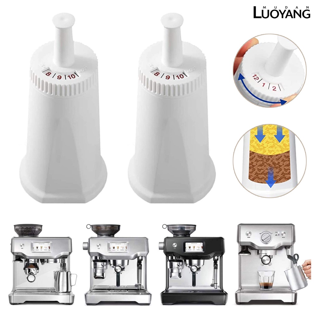 LUH- 2 ชิ้นกรองน้ําสําหรับ Breville Claro เปลี่ยนกรองสําหรับ Barista Bambino เสริมรสชาติกาแฟใช้งานร่