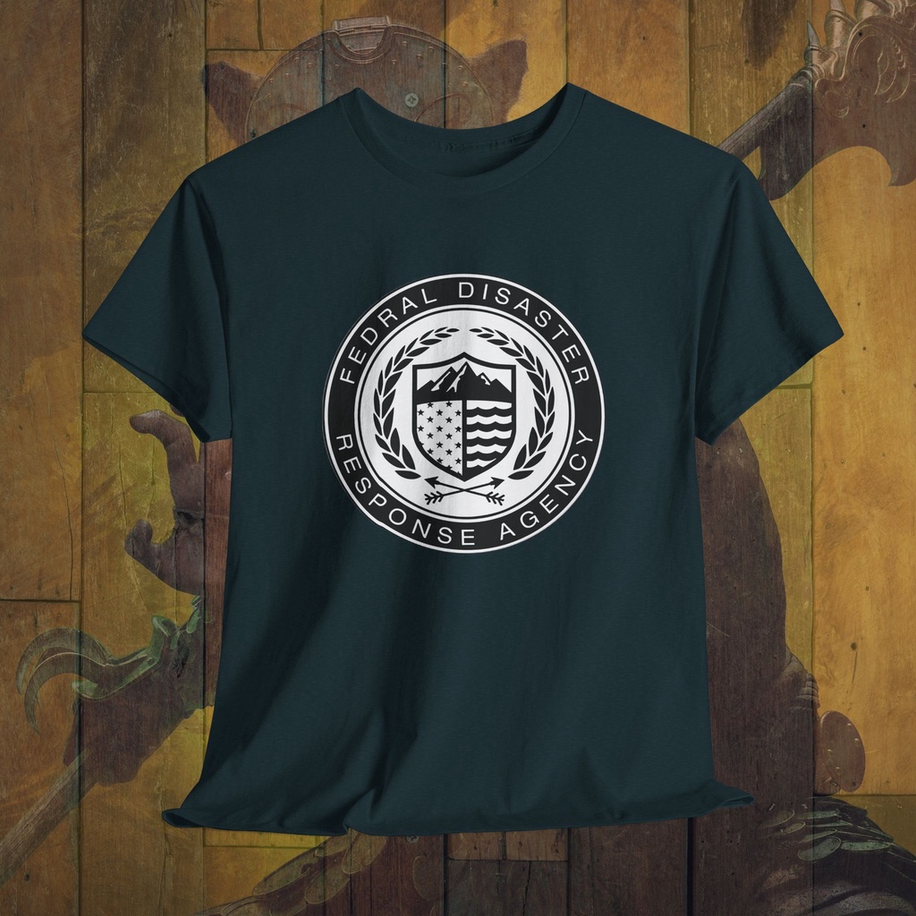 Federal Disastern Response Agency The Last Of Us Gamer เสื้อสําหรับเล่นเกม Tee Unisex