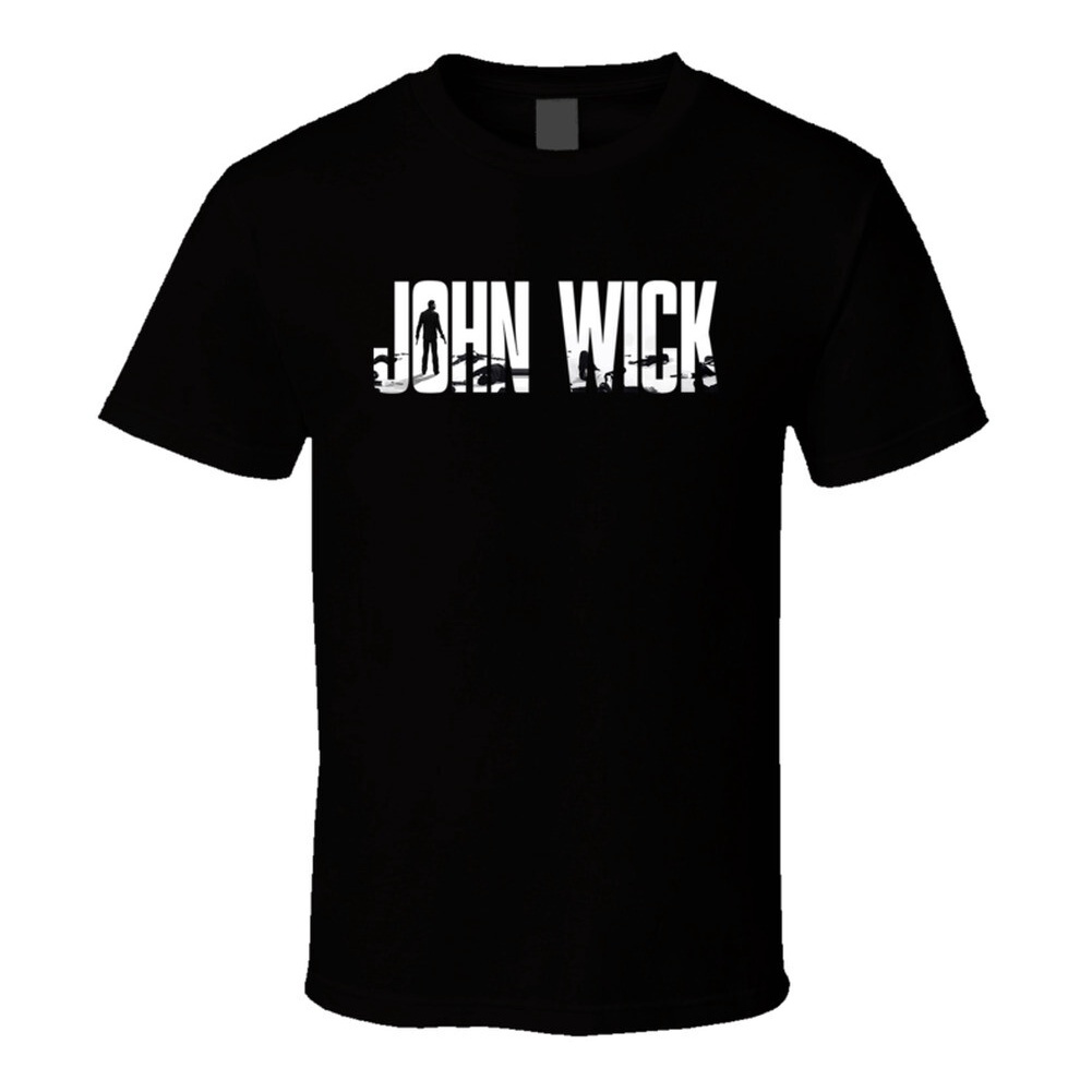 ใหม่ขายร้อนแฟชั่นตลกสไตล์ย้อนยุค John Wick Chronology T เสื้อ