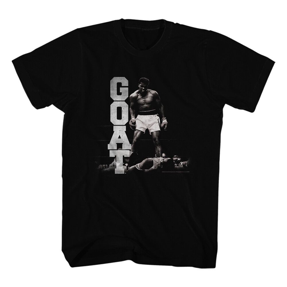 Muhammad Ali Boxing Goat Greatest Of All Time เสื้อยืดผู้ชาย