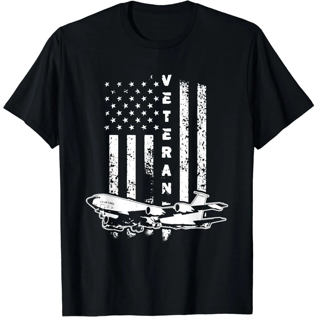 Tops Casual Streetwear Kc-135 Stratotanker Veteran Usaf Aviation Tee เสื้อยืด