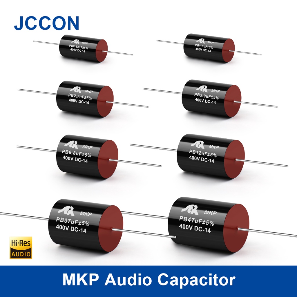 2 ชิ้น MKP Series Audiophile ความถี่-Divided Audio Capacitor Divider 400V 0.1uF-47uF ลําโพงเสียง