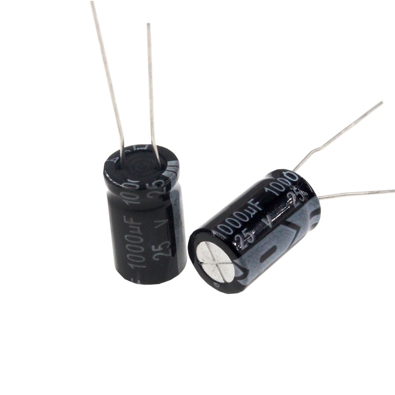 20pcs 1000uF 25V 1000MFD 25 โวลต์ 10*16 มม.อลูมิเนียม Electrolytic Capacitor Radial 1000mf25v 1000uf