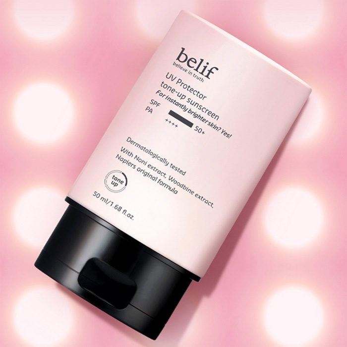 Belif UV Protector Tone-up Sunscreen 50ml SPF50+ PA++++ K Beauty Skincare Face Sunscreen