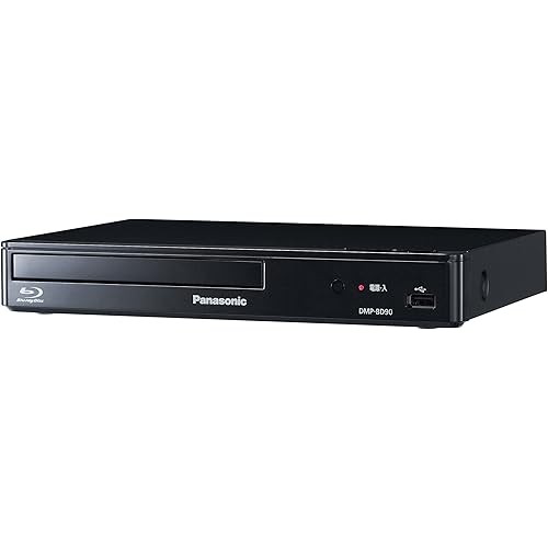 [Direct from JP] Panasonic Blu-ray Player, Full HD Upconversion Supported, Black, DMP-BD90