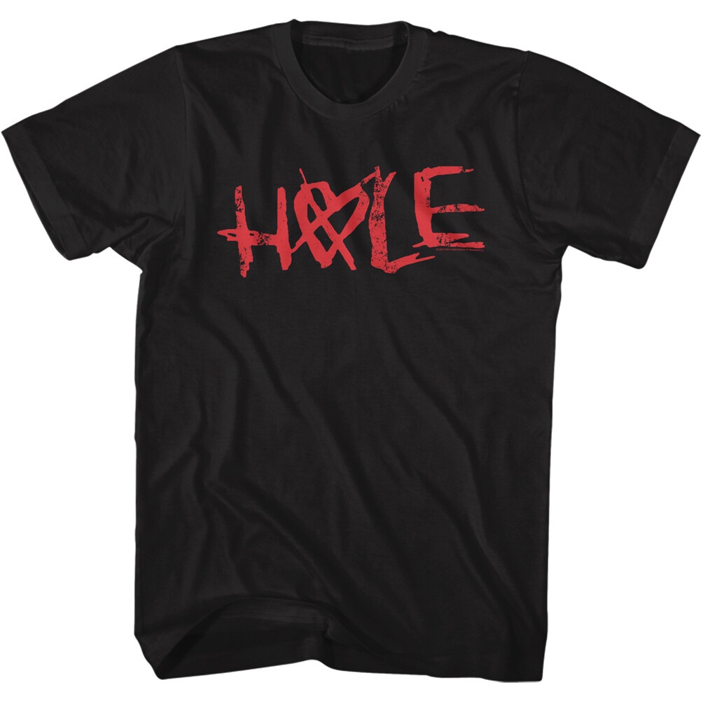 โลโก้ชื่อ Hole Band Courtney Love เสื้อยืดผู้ชาย Grunge Band Music Merch