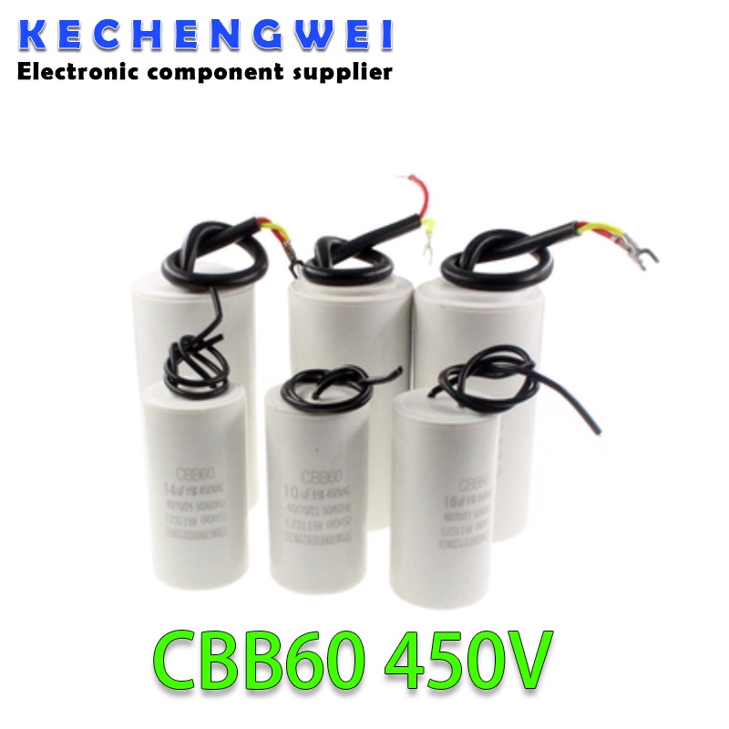 450V 3UF 4UF 5UF 6UF 8UF 10UF 12UF 15UF 18UF 20UF 25UF 30UF 35UF 40UF 45UF 50UF Motor Run Capacitors