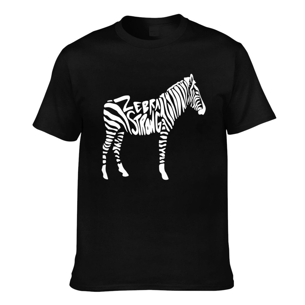 ฤดูร้อน Cool Zebra Strong Eds Good พิมพ์ Tshirt Man