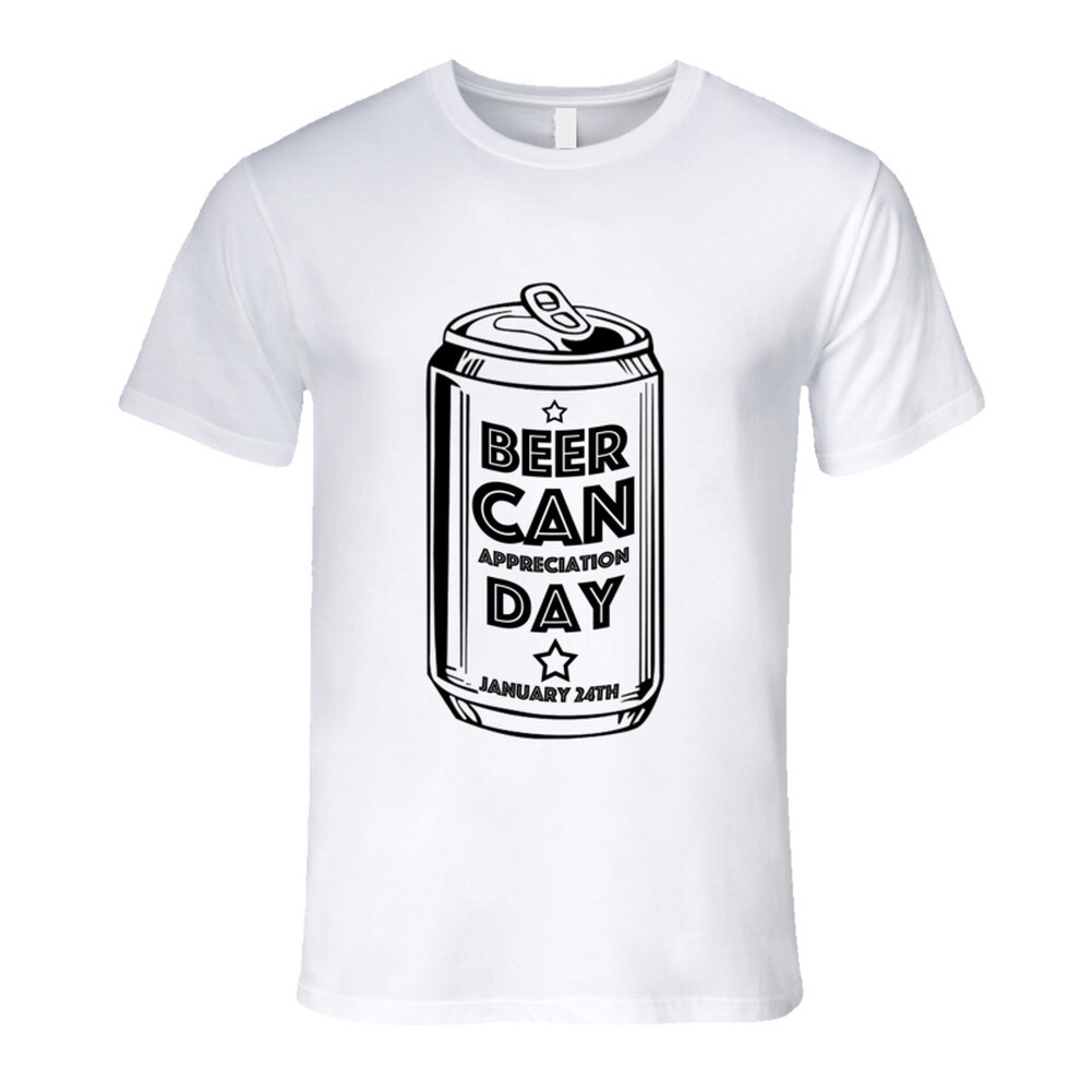 Beer Can Appreciation Day มกราคม 24Th Fun Celebration T Shirt