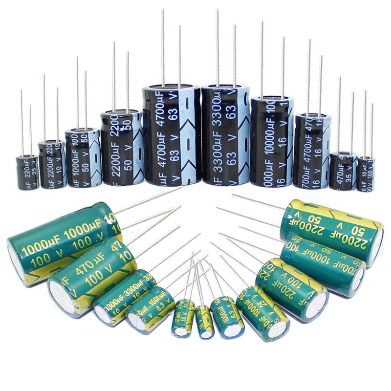 ความถี่ 6.3V 10V 16V 25V 35V 50V 63V 22UF 47UF 100UF 220UF 330UF 470UF 680UF 1000UF 1500UF 2200UF 33