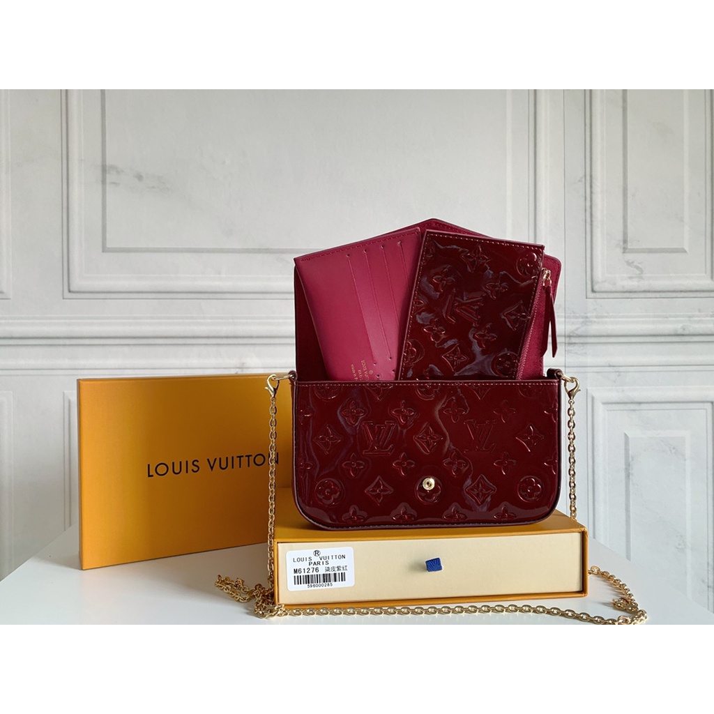 LV5114 Wallet Classic Presbyopic Business Style Men Women Same Style Brown LV Logo Pattern