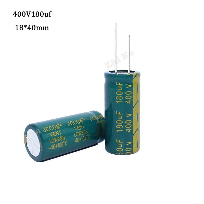 1PCS 400V180UF 180uf400v 18*40 มม.400v 180uf 18x40 Electr Electrolytic capacitor 400V180UF