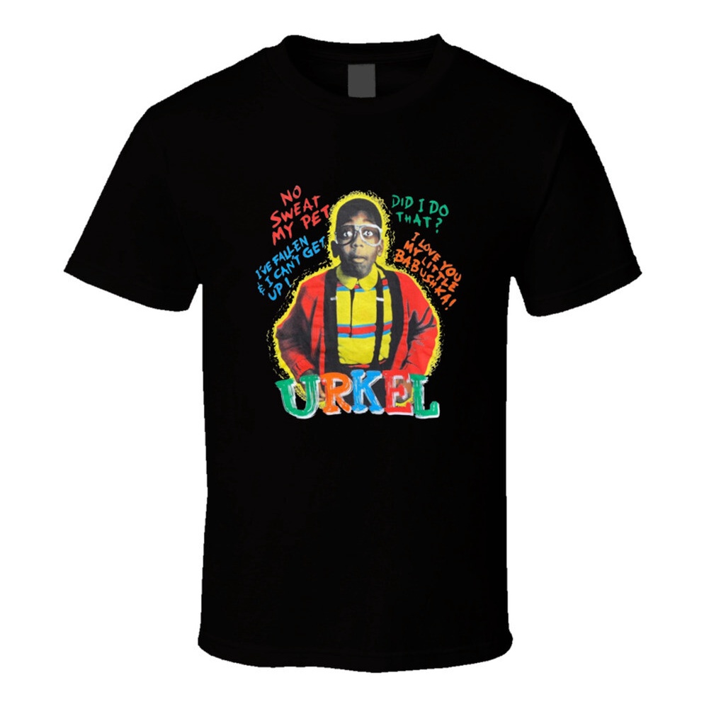 Steve Urkel Retro Classic TV Show Fan T-Shirt เสื้อยืดผู้ชายยอดฮิต