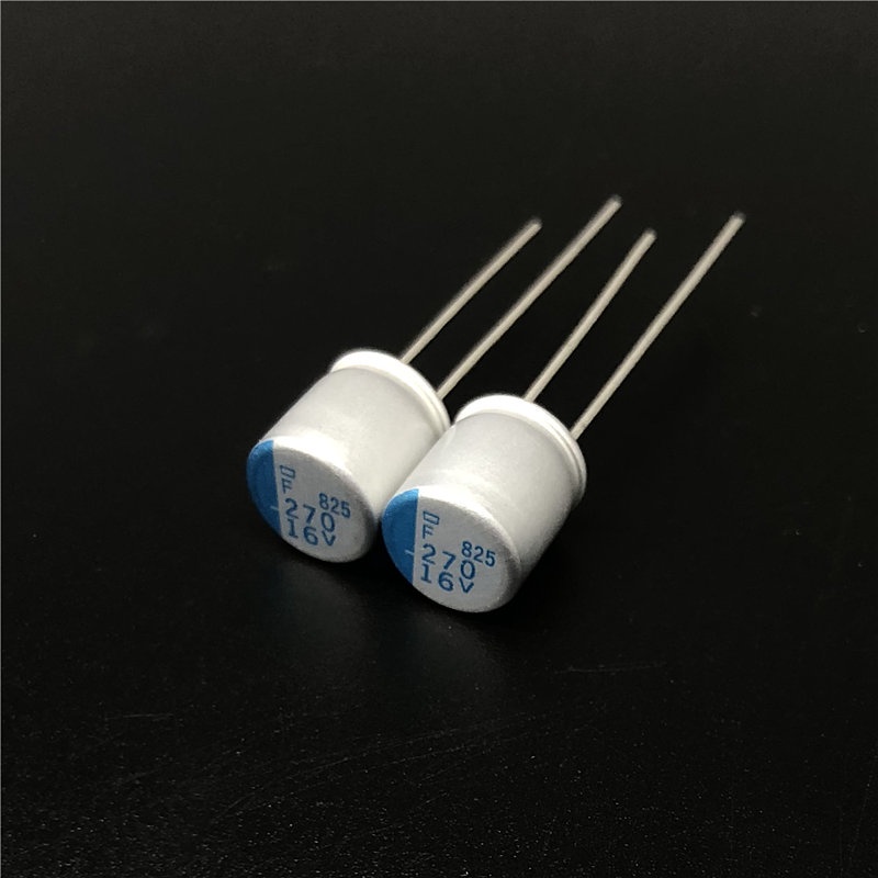 10pcs 270uF 16V NCC PSF serires 8x8 มม.Super Low ESR 16V270uF สําหรับเมนบอร์ด VGA Solid Capacitors