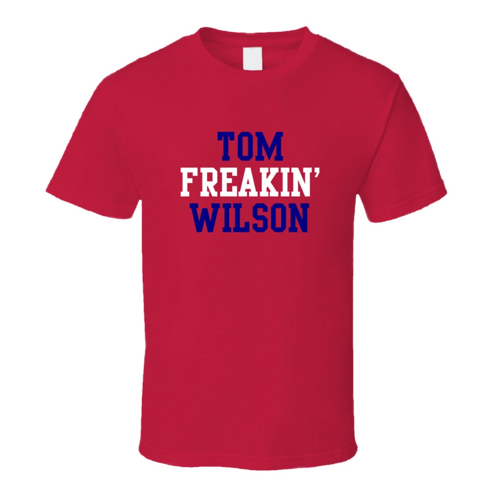 Tom Freakin Wilson Washington Hockey Player Sports Fan T Shirt
